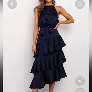 Petal and pup navy formal dress